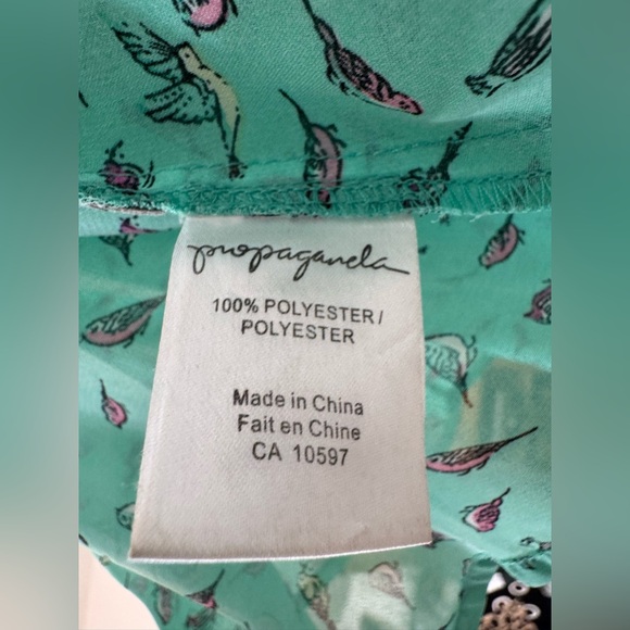 Propaganda by Plenty XS Spaghetti Strap Bird Cami Top - Picture 6 of 10